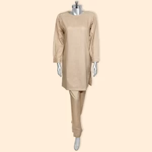 ladies 2pc set cream