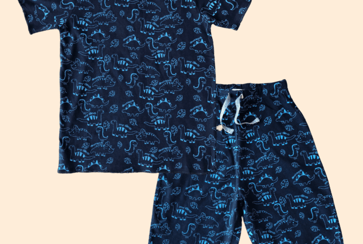 boys casual t shirt and pant set