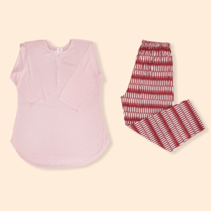 ladies salwar kameez set pink