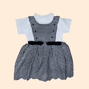 kids frock black