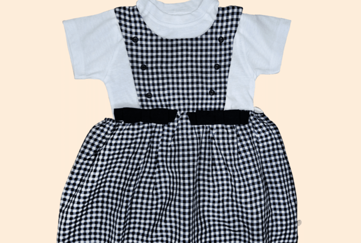 kids frock black