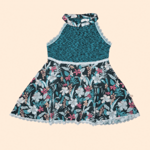 summer frock black